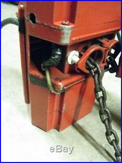 Dayton Electric Chain Hoist 300 Lb 115 Volt 4Z358B