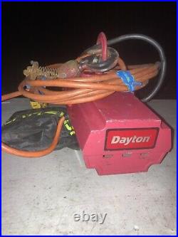 Dayton Overhead Electric Chain Hoist