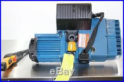 Demag 1/8 Ton 16 Variable Speed 480v 3-Phase DSC Pro Electric Chain Hoist 1HP