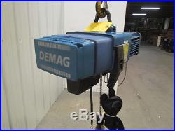 Demag DCS-Pro 1 125 H8 VS 250lb 1/8 Ton Electric Chain Hoist Fall Variable Speed