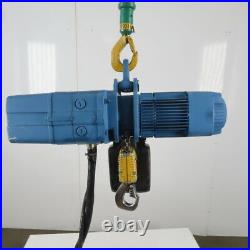 Demag DKUN-5-500K VI 1 Ton Electric Chain Hoist 14' Lift 16FPM 115V Single Phase