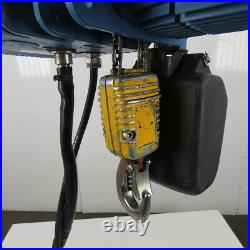 Demag DKUN-5-500K VI 1 Ton Electric Chain Hoist 14' Lift 16FPM 115V Single Phase