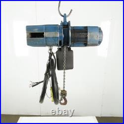 Demag DKUN-5-500KV1F4 1/2 Ton Electric Chain Hoist 32/8FPM 2 Speed 16' Lift 460V