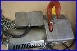 Duff-Norton LITTLE MULE 1/4-Ton Electric Chain Hoist 115V, Model LMES-0512-20