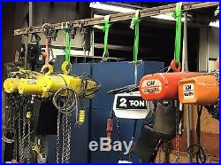 Electric Chain Hoists 1/2 ton 2 ton available 1-Phase & 3-Phase
