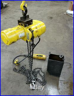 Electric chain hoist, 1/2 ton. Budget. 2-speed