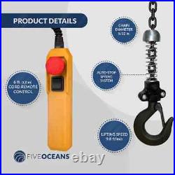 Five Oceans FO4437 330LBS / 150KG Electric Chain Hoist