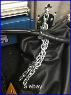 GORBEL ELECTRIC CHAIN HOIST 1/4 TON CAPACITY 240V 3 Phase With Wire & Pendant