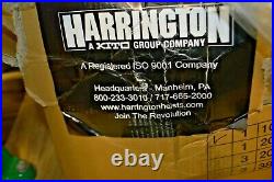 Harrington 1/2 ton single phase variable speed electric chain hois, 20' of lift