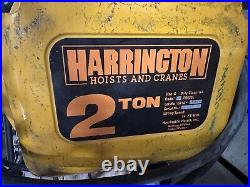 Harrington 2 Ton Electric Chain Hoist