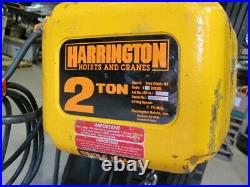 Harrington 2 Ton Electric Chain Hoist