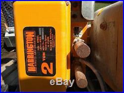 Harrington 2 Ton Electric Chain Hoist NER020L with Trolley MR020L