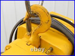 Harrington ER005L 1/2 Ton Electric Chain Hoist 17' Lift 15 FPM 460 Volt