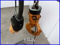 Harrington ER010L 1 Ton Electric Chain Hoist 25' Lift 14 FPM Load Tested
