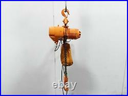 Harrington ES020L 2 Ton Electric Chain Hoist 20' Travel 13 FPM 3PH Load Tested