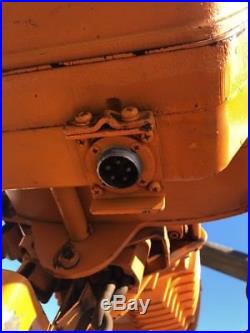Harrington ES020SD Electric Chain Hoist 2 TON 20' Lift 460V With Trolley S/N744