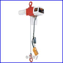 Harrington Ed500-v Mini Electric Chain Hoist, 500 Lb Capacity 10' Lift 110 V