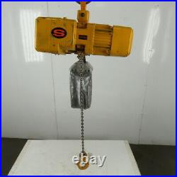 Harrington NER003S Electric Chain Hoist 1/4 Ton 28' Lift 32FPM 208-230/460V 3Ph