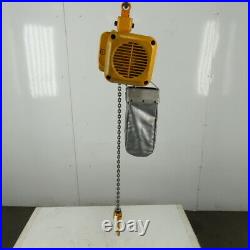Harrington NER003S Electric Chain Hoist 1/4 Ton 28' Lift 32FPM 208-230/460V 3Ph