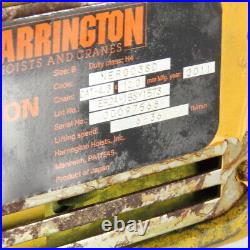 Harrington NER003SD 1/4 Ton 500LB Electric Chain Hoist 10' Lift 6-36FPM 230/460V