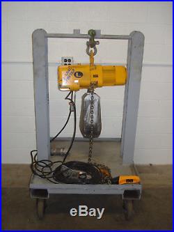Harrington NER010L 1 Ton Size D Electric Chain Hoist