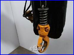 Harrington NER020S 2 Ton Electric Chain Hoist 17' Lift 28fpm 460v