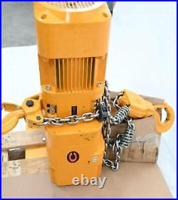 Harrington NER030CD-20 Electric Chain Hoist, 6,000 lb Load Capacity, 20 ft