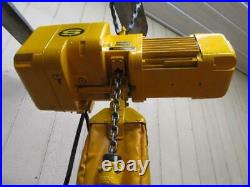 Harrington SNER005S Electric Chain Hoist 1/2 Ton 1000 Lbs 15' Ft. Lift 115/230v