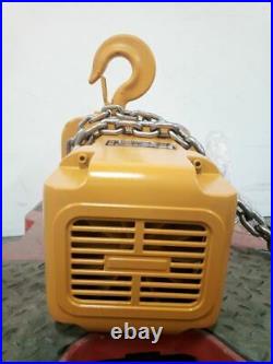 Harrington SNER020L-20 1.2 HP 20 Ft Hoist Lift 4,000 Lb Cap Electric Chain Hoist