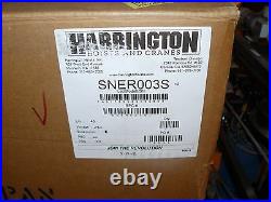 Harrington Sner003s Electric Chain Hoist 1/4 Ton New