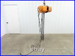 Hitachi 1/2BGS1 1/2 Ton 1100 LB Electric Chain Hoist 10' Lift 9 fpm 115/230v 1ph