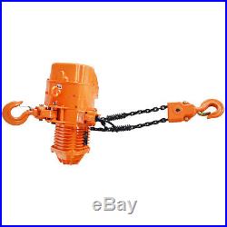 Industrial 1 Ton Electric Chain Hoist Handling Winches Rigging Lifting