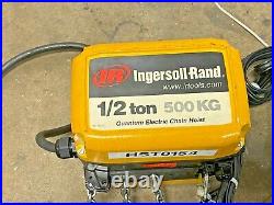 Ingersoll Rand 1/2.5 Ton Electric Chain 230V 3PH Hoist QCH50