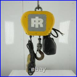 Ingersoll Rand Quantum 1/4 Ton Electric Chain hoist 13' Lift 5/16 2 Speed 480V