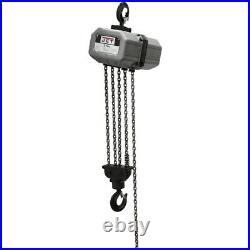 JET 511000 5SS-1C-10, 5-Ton Electric Chain Hoist 1-Phase 10' Lift