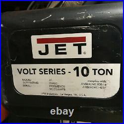 JET ELECTRIC 10 TON Chain Fall Hoist MO# VOLT-1000-13P