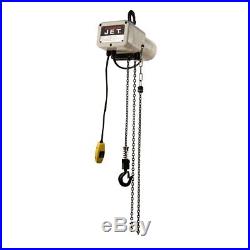 JET Electric Chain Hoist-1/8-Ton Cap, 10ft. Lift, 1-Phase, Model JSH-275-10