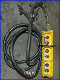 Jet Electric Chain Hoist 5 Ton 10ft. Lift Phase 3, Type 5bs, 1.34 Hp, 460 Volts