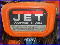 Jet Electric Chain Hoist 5 Ton 20ft. Lift 230/460v 5ss-3-20