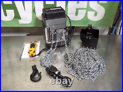 Jet Electric Chain Hoist with Wireless Controller 1/2 Ton Cap 70 Ft Lift DEFECTIVE