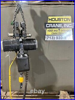 Konecrane 1/2 Ton Electric Chain Hoist, XN10100010P16S1C, 11 Ft Lift, 460-3-60V