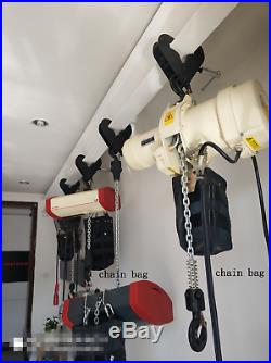 Mode chain bag suits for electric hoist, chain container Polyester, large size