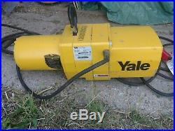 NEW Yale 1 Ton YJL2016 Electric Chain Winch Lifting Hoist YJL Three Phase