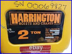 Nice Harrington 2 Ton Electric Chain Hoist 3 Phase Dual Speed