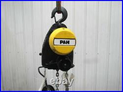 P&H 1 TON REDILIFT Electric Chain Hoist 23' Lift 460V 3Ph