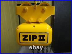 P&H ZIP II B216-71 Electric Chain Hoist 1 Ton 2000 Lbs 3 PH 230/460v 15' Lift