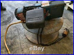 Pre-Owned Demag Electric Chain Hoist (#DKUN 2-250 K V1F4) 1100 LBS