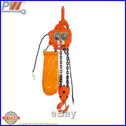ProWinch 2 Speed 5 ton Electric Chain Hoist 30 ft G100 Chain M4/H3 220/440V