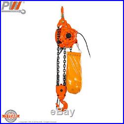 ProWinch 2 Speed 5 ton Electric Chain Hoist 30 ft G100 Chain M4/H3 220/440V