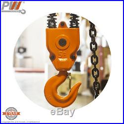 ProWinch 2 Speed 5 ton Electric Chain Hoist 30 ft G100 Chain M4/H3 230/460V W